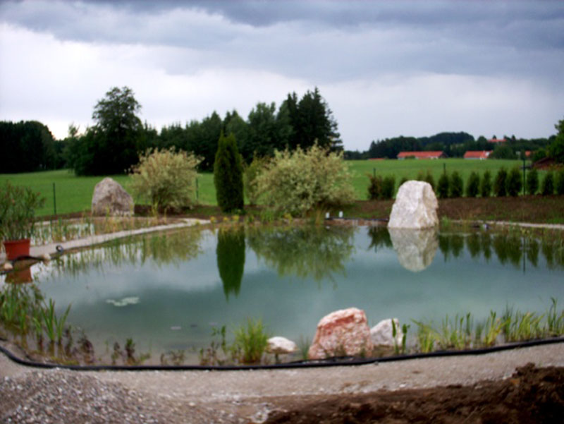 Biofürdőtó Waging am See - Bio fürdőtó